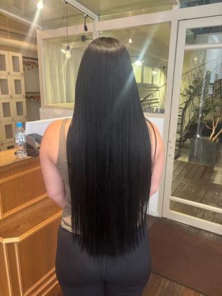 ロング くいた あやなのヘアスタイル