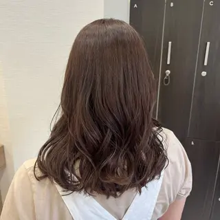セミロング カラー 🫧 mana🫧のヘアスタイル