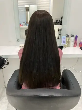 ロング カラー ヘアアレンジ 💓色落ちまで綺麗な 垢抜けカラー💓のヘアスタイル