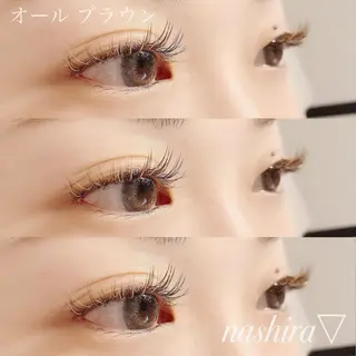 マツエク・マツパ nashira恵比寿 まつ毛＆眉毛サロンのマツエク・マツパデザイン