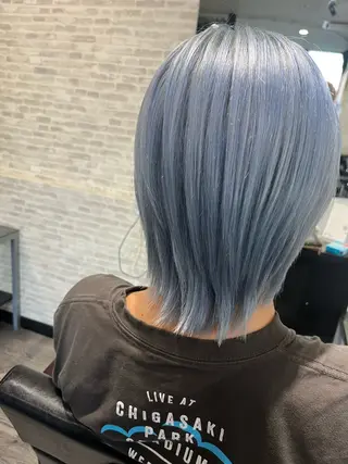ミディアム Lilly 中谷友里のヘアスタイル