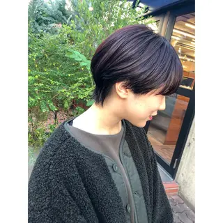 ショート カラー センスをお届けします 大谷将生infpのヘアスタイル