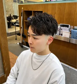 パーマ メンズ メンズ髪のお悩み 解決 TUMのヘアスタイル