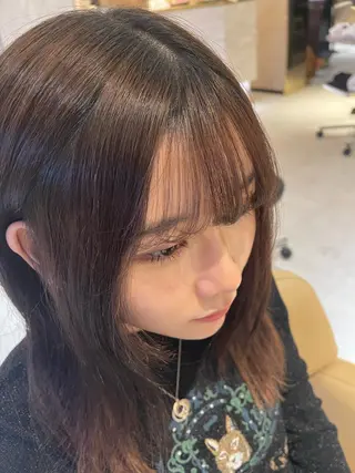 ミディアム 🫧美髪縮毛矯正 🫧SEKIのヘアスタイル