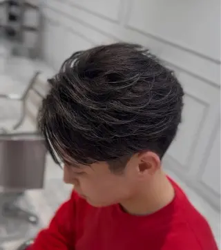 ショート メンズ メンズデザインパーマ /児島颯斗のヘアスタイル