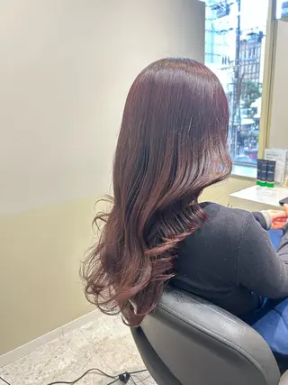 ロング カラー 🩰ニシムラヒカリ 半個室salon♡*のヘアスタイル