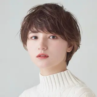ショート 髪質改善/カラー/ カット/富岡佑麻のヘアスタイル