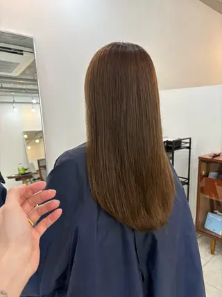 ロング カラー eri kinjoのヘアスタイル