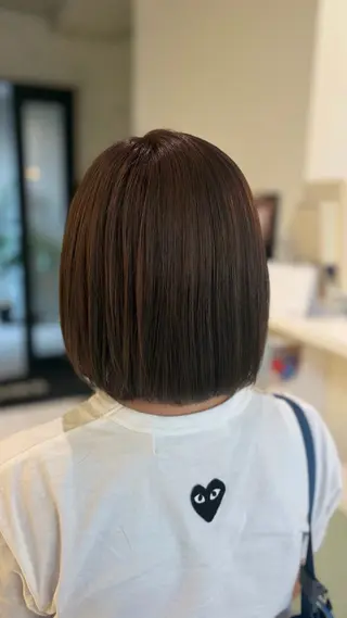 カラー HINA🌟/ボブ /透明感カラー🫧のヘアスタイル