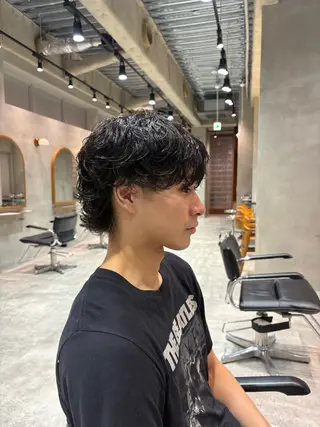 パーマ メンズ fifth 清水睦月のヘアスタイル