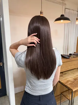 ロング カラー ボブ&韓国レイヤー/ 艶カラー♡TOMOEのヘアスタイル