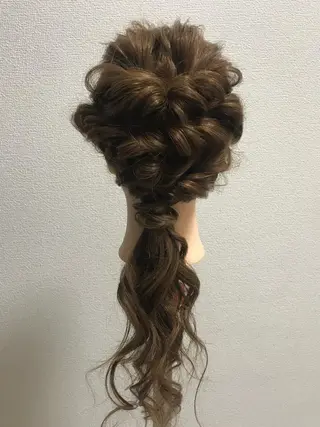 ヘアアレンジ ✨艶髪✨ 奈須晴香のヘアスタイル