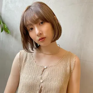ショート カラー 🫧透明感ヘア🫧 🧸竹花　彩希🧸のヘアスタイル