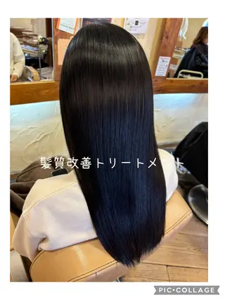 ロング 大鹿 数馬のヘアスタイル