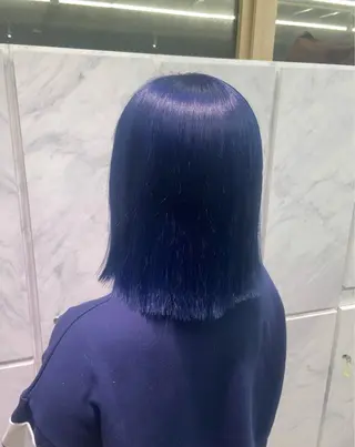 カラー MOMOKA🍑プル エクステ・ハイトーンのヘアスタイル