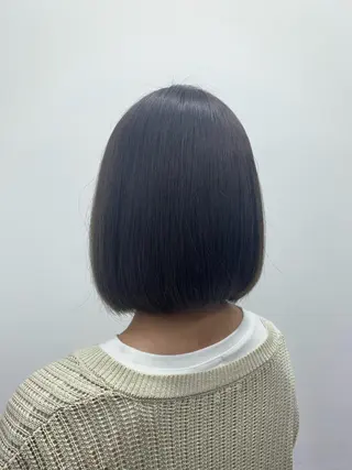 ショート 🌷ラベンダーピンク 顔まわり🌷ねいろのヘアスタイル