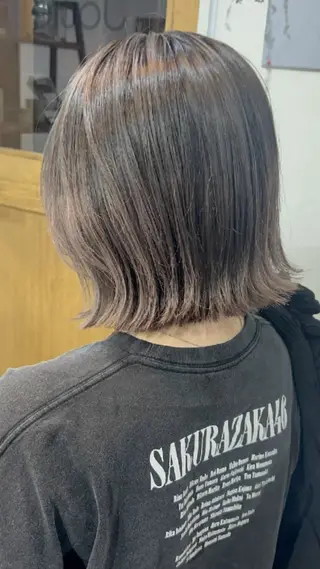 ボブ人気No,1✨ TAME副店長のヘアスタイル