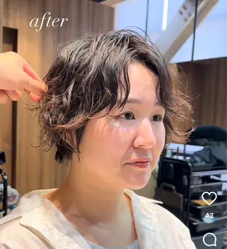 ショート 高山 大樹のヘアスタイル