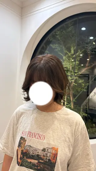 ショート カラー MAHAE 中司のヘアスタイル