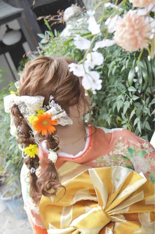 ロング ヘアアレンジ 🌷MAYU 🌷のヘアスタイル