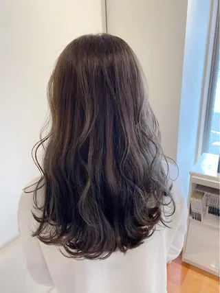 ロング カラー 石井 佑樹のヘアスタイル