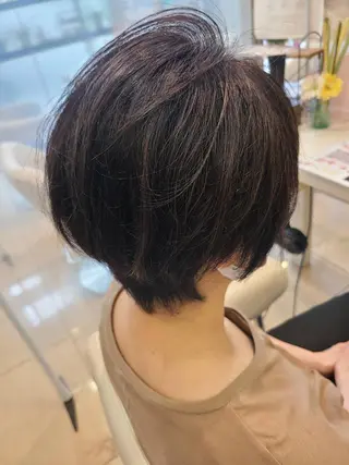 ショート Hair&Cafe Matty’sのヘアスタイル