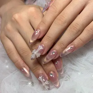 ネイル Jr.ネイリスト🤍 【Alissa】新栄のネイルデザイン