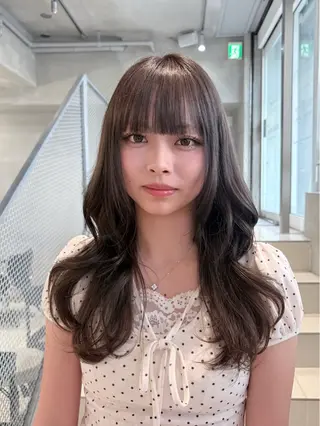 カラー くすみカラー/ブリ ーチ seina★のヘアスタイル