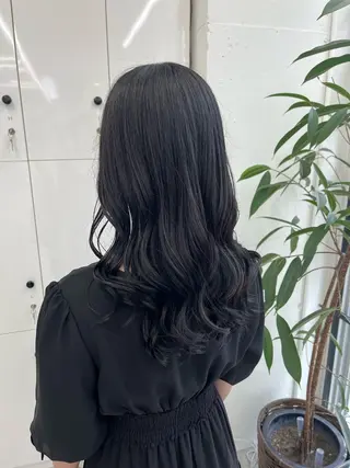 ロング カラー 🫧‪Ameri🫧 Emma ecoleのヘアスタイル
