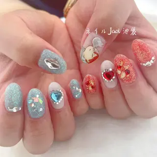 ミディアム ネイルJaol 池袋のネイルデザイン