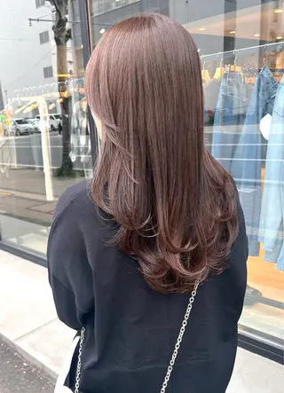 セミロング 寺山 雄哉のヘアスタイル