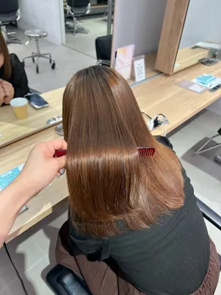 セミロング うるぷる髪 🤍 Naanoのヘアスタイル