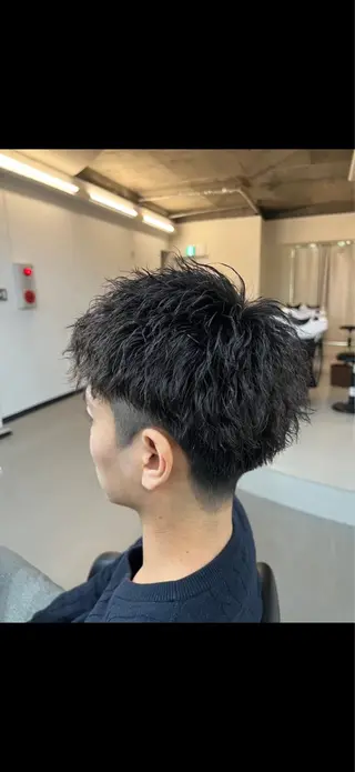 ショート 無料メンズカット モデル渋谷/はるとのヘアスタイル
