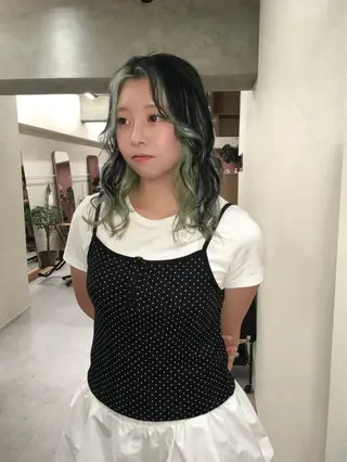 ロング カラー natsuki /HUIのヘアスタイル