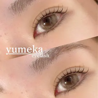 マツエク・マツパ yumeka 【eyelash】のマツエク・マツパデザイン