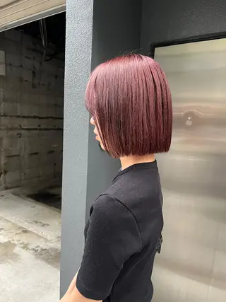 ショート カラー 韓国好き🇰🇷 美容師MIKUのヘアスタイル