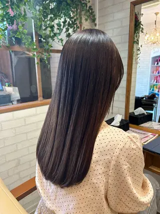 ロング カラー 🐤 ゆい🐓のヘアスタイル