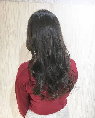 ミディアム セミロング ロング カラー パーマ ヘアアレンジ ✨艶髪✨透明感✨ 山内大樹のヘアスタイル