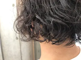 ショート パーマ メンズ HIROKI ”博多 /ボブのヘアスタイル
