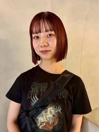 ショート 加古 遥のヘアスタイル