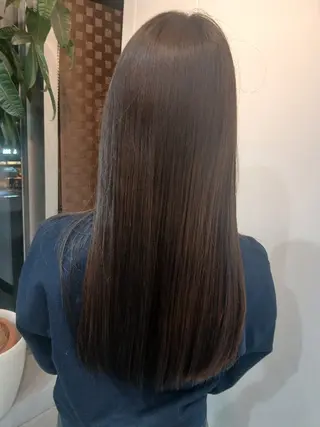 ロング セナ✨ ブリーチカラーのヘアスタイル