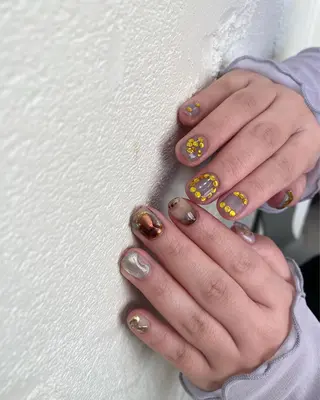 ネイル 栗林 実莉のネイルデザイン