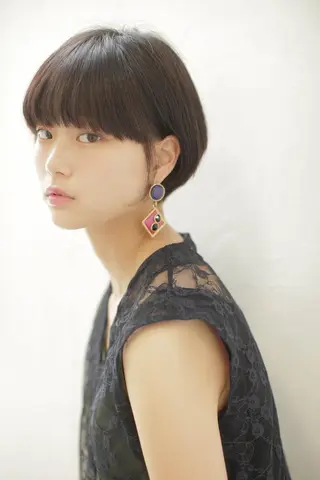 ミディアム 美髪形成!色素改善! 秋田 和輝のヘアスタイル