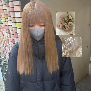 ロング 【美ボブ.艶カラー. 梅田茶屋町】midoのヘアスタイル