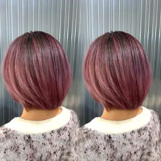ミディアム カラー ✨無料カット募集中✨ ONYXのヘアスタイル