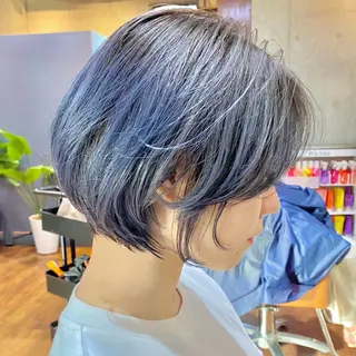 ショート カラー 増山 大起のヘアスタイル