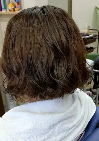 ショート パーマ ヘアアレンジ 🏝川津瑛二🧖♀ 極上パーマ&カラー⭕のエステ・リラクイメージ