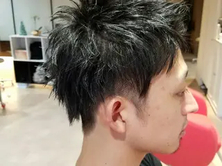 ショート メンズ 田中 光のヘアスタイル