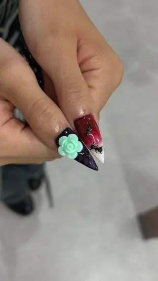 ネイル 🍓個性派ネイル🎶 /Komachi❤️のネイルデザイン