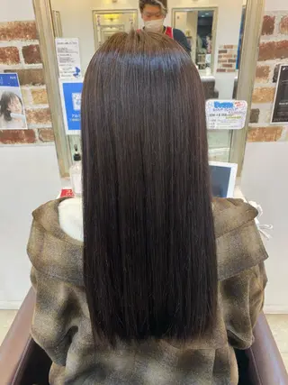 ロング anoたまプラーザ 牧野直樹のヘアスタイル